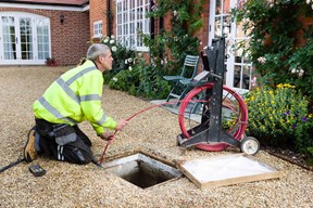 unblocking drain