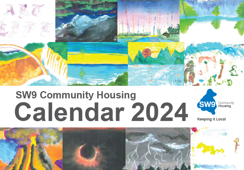 SW9 Calendar 2024 Front Cover