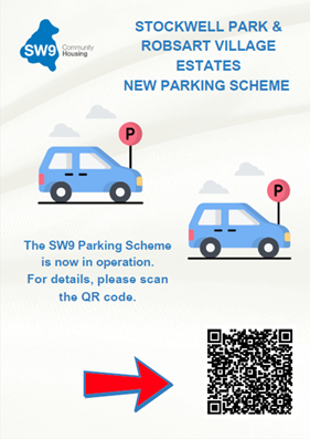 Amended New Parking Scheme poster