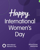 International Women's Day #Give To Gain